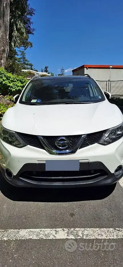 Usata Nissan Qashqai 110 CV (80 kW) 2017 Bianco SUV
