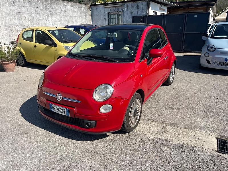Usata Fiat 500 Lounge 75 CV (55 kW) 2008 Oro Berlina