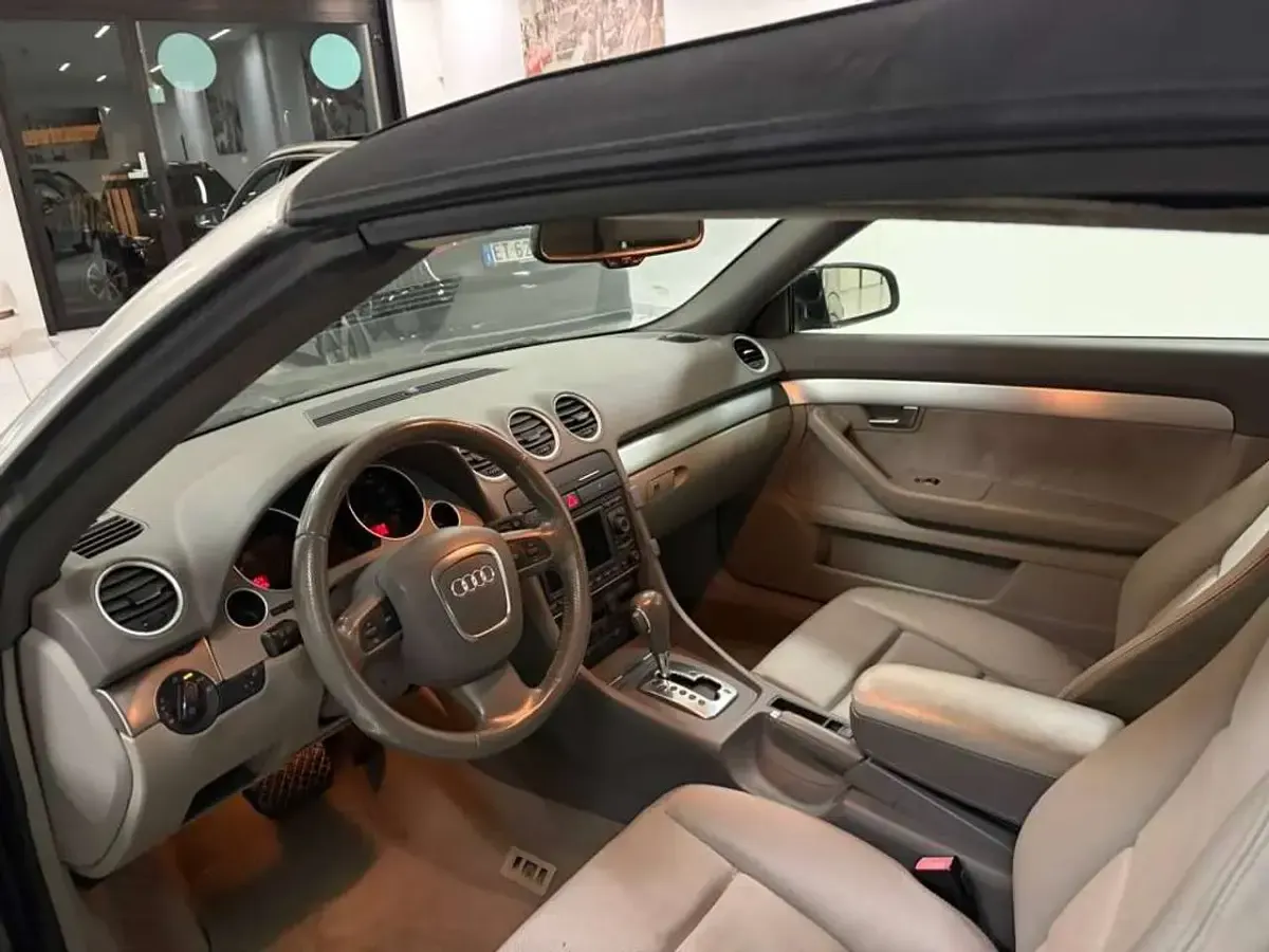 Usata Audi A4 Cabriolet 179 CV (131 kW) 2007 Nero Cabrio