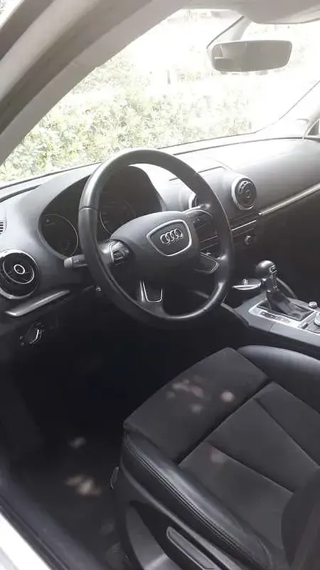 Usata Audi A3 S-Line 110 CV (80 kW) 2016 Bianco Berlina