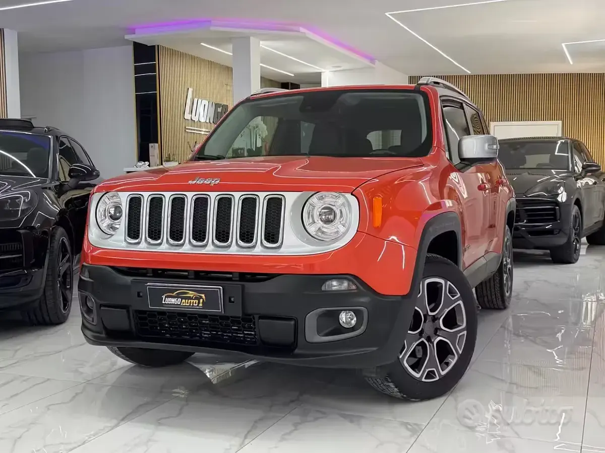 Usata Jeep Renegade Limited 140 CV (102 kW) 2014 Arancione SUV