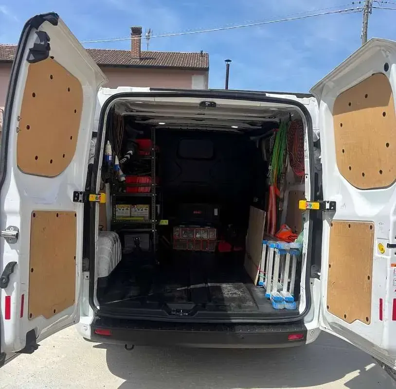 Usata Ford Transit Custom 129 CV (94 kW) 2019 Bianco Furgone