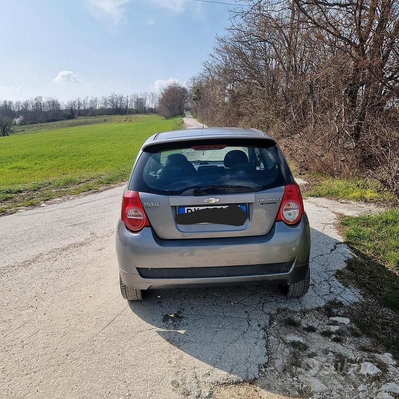 Usata Chevrolet Aveo 2009 Grigio Berlina