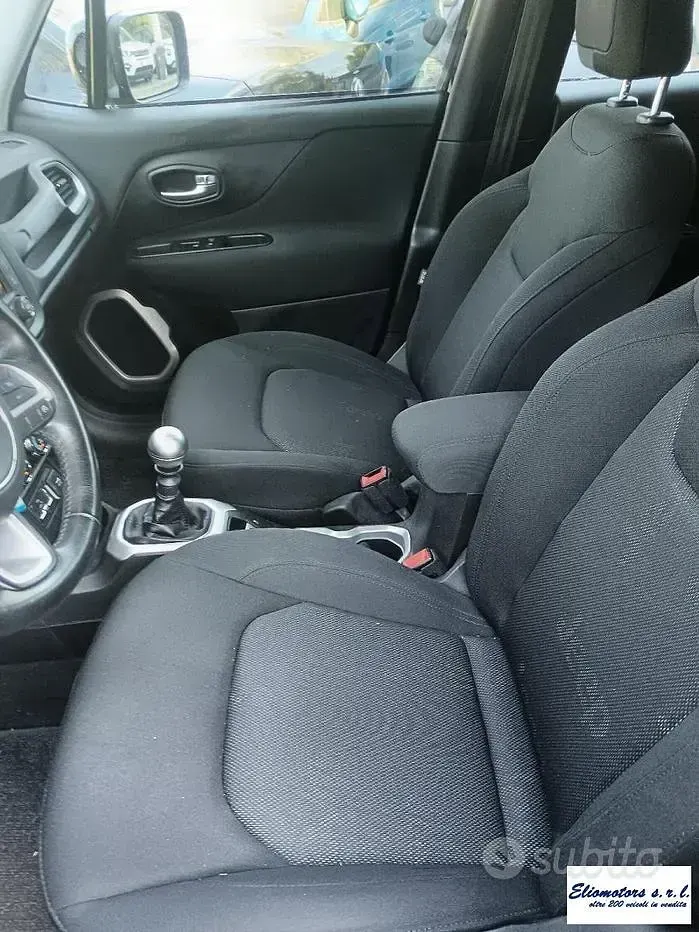 Usata Jeep Renegade Longitude 120 CV (88 kW) 2017 Nero SUV