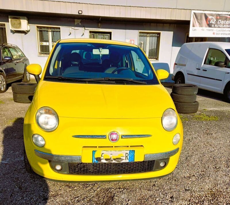 Giallo Usata 2007 Fiat 500 Tre volumi | 4750 € (Molto cara) - Immagine 1/4
