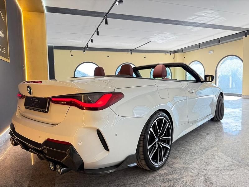 Usata BMW 420 M Sport 184 CV (135 kW) 2022 Bianco Cabrio