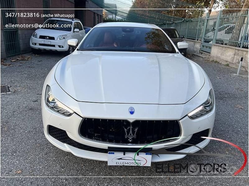 Usata Maserati Ghibli 410 CV (301 kW) 2018 Bianco Berlina