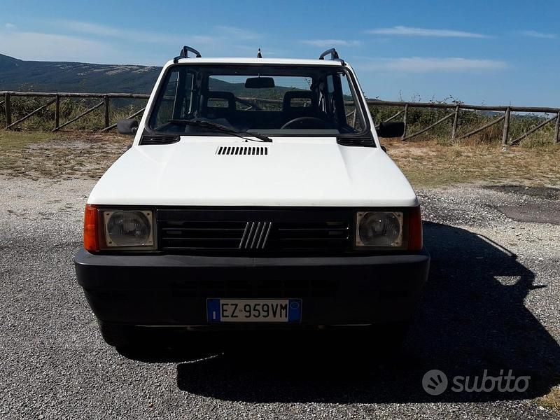 Usata Fiat Panda 1999 Bianco Utilitaria