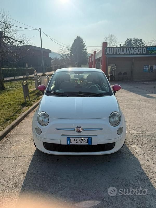 Usata Fiat 500 2008 Bianco Utilitaria