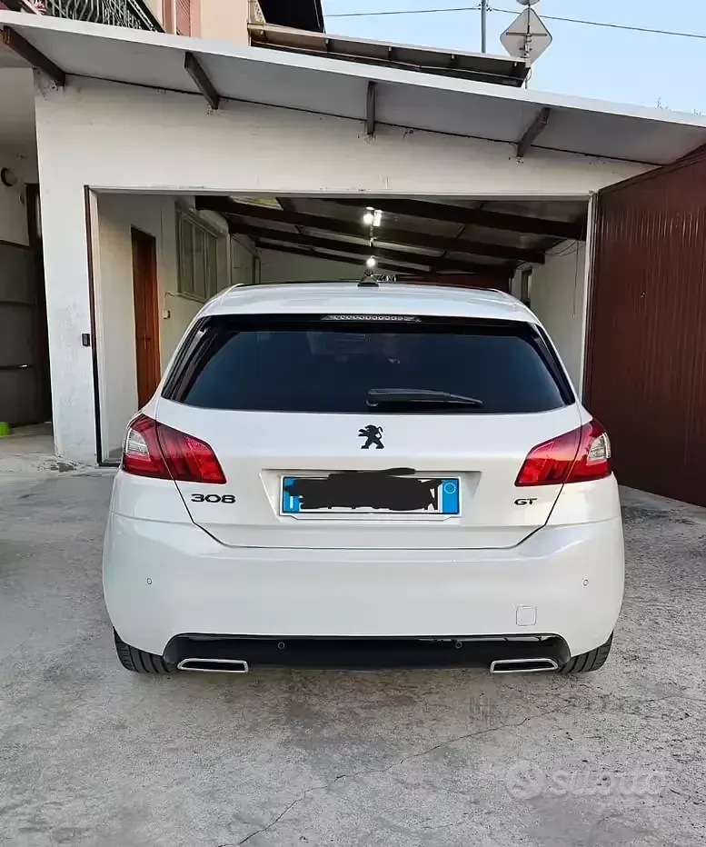 Usata Peugeot 308 181 CV (133 kW) 2015 Bianco Berlina