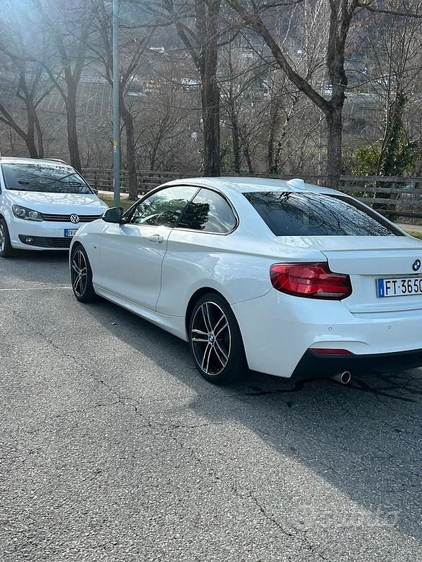 Usata BMW 218 M Sport 150 CV (110 kW) 2018 Bianco Coupé