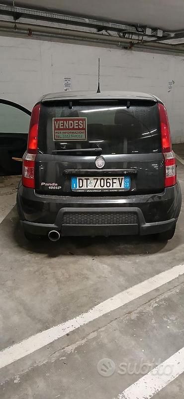 Nero Usata 2009 Fiat Panda Utilitaria | 3000 € (Super prezzo) - Immagine 1/4