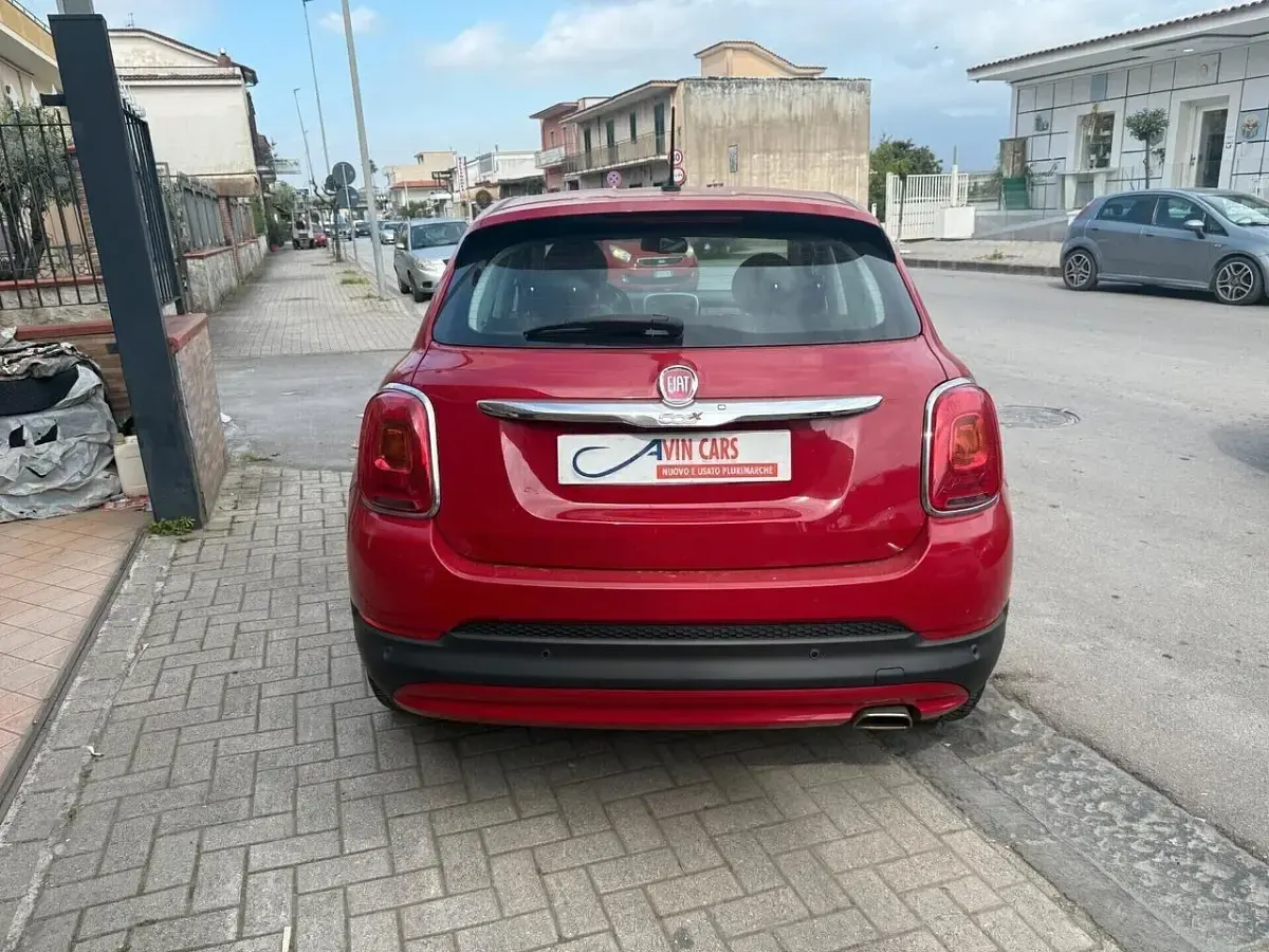 Usata Fiat 500X Lounge 95 CV (69 kW) 2016 Rosso SUV
