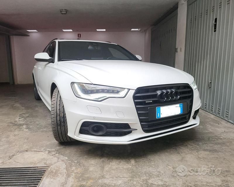 Begagnad Audi A6 313 HK (230 kW) 2014 Vit Sedan