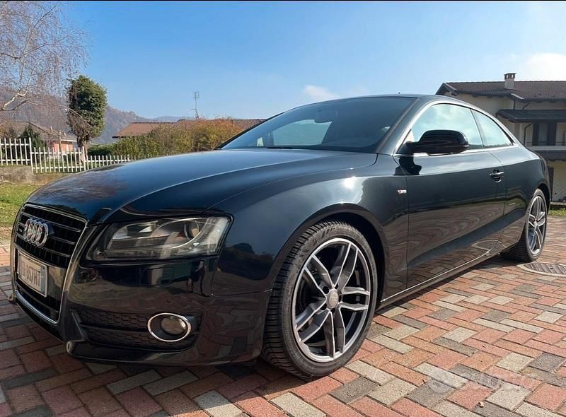 Usata Audi A5 S-Line 239 CV (175 kW) 2010 Nero Coupé