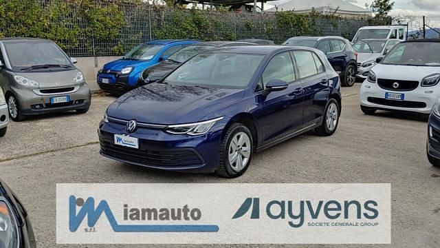 Usata VW Golf VII 131 CV (96 kW) 2021 Blu Utilitaria