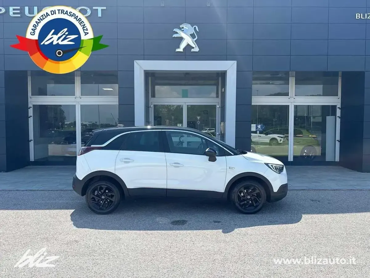 Usata Opel Crossland X S 102 CV (75 kW) 2020 Bianco SUV