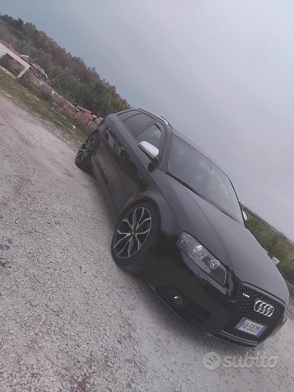 Usata Audi A3 S-Line 170 CV (125 kW) 2007 Nero Utilitaria
