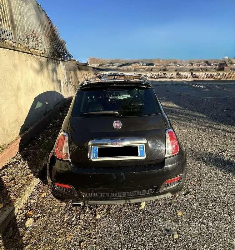 Usata Fiat 500S S 69 CV (50 kW) 2013 Nero Utilitaria