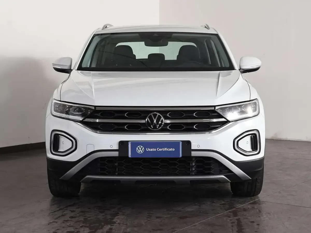 Usata VW T-Roc Style 110 CV (80 kW) 2022 Pure white SUV