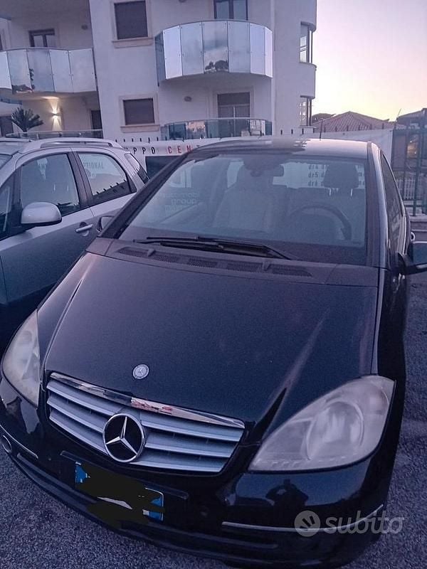 Usata Mercedes A160 Elegance 82 CV (60 kW) 2009 Nero Coupé
