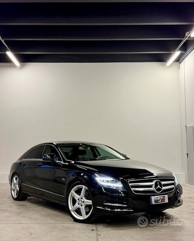 Usata Mercedes CLS350 Premium 265 CV (194 kW) 2014 Nero Berlina