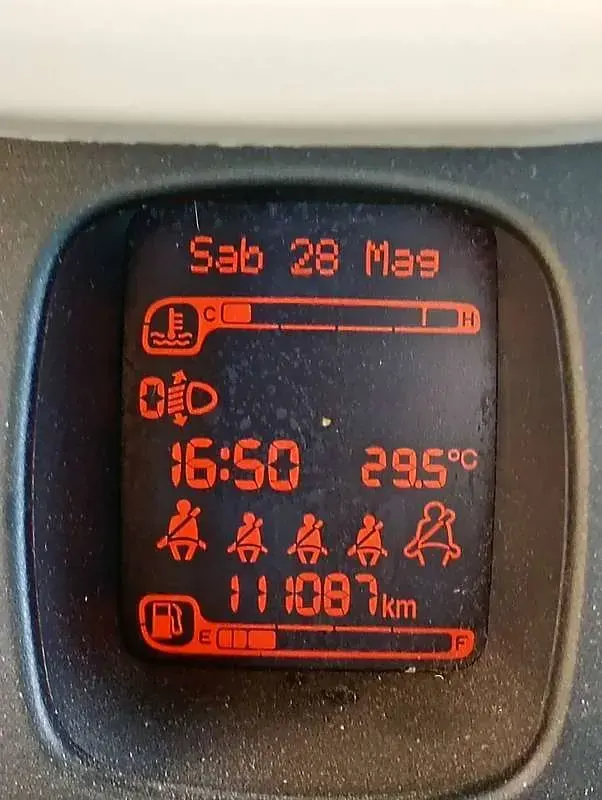 Usata Fiat Panda Easy 95 CV (69 kW) 2016 Bianco Utilitaria