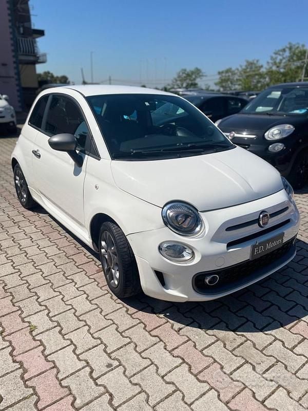 Bianco Usata 2019 Fiat 500 Sport Tre volumi | 9200 € (Ottimo prezzo) - Immagine 1/4