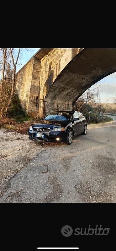 Usata Audi A3 190 CV (139 kW) 2005 Blu Utilitaria
