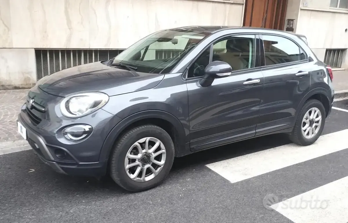 Usata Fiat 500X Lounge 120 CV (88 kW) 2019 Grigio SUV