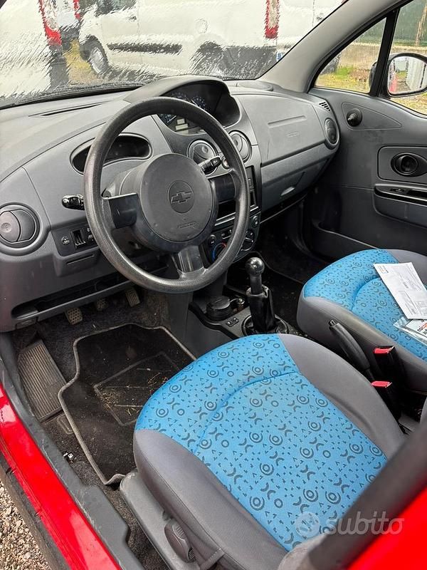 Usata Chevrolet Matiz 2009 Rosso Utilitaria