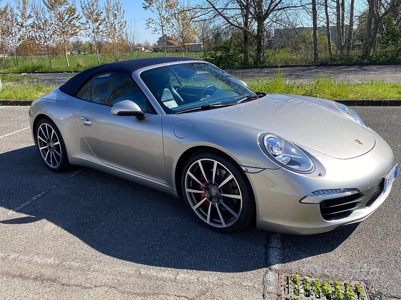 Usata Porsche 911 Carrera S Cabriolet 2012 Grigio Cabrio