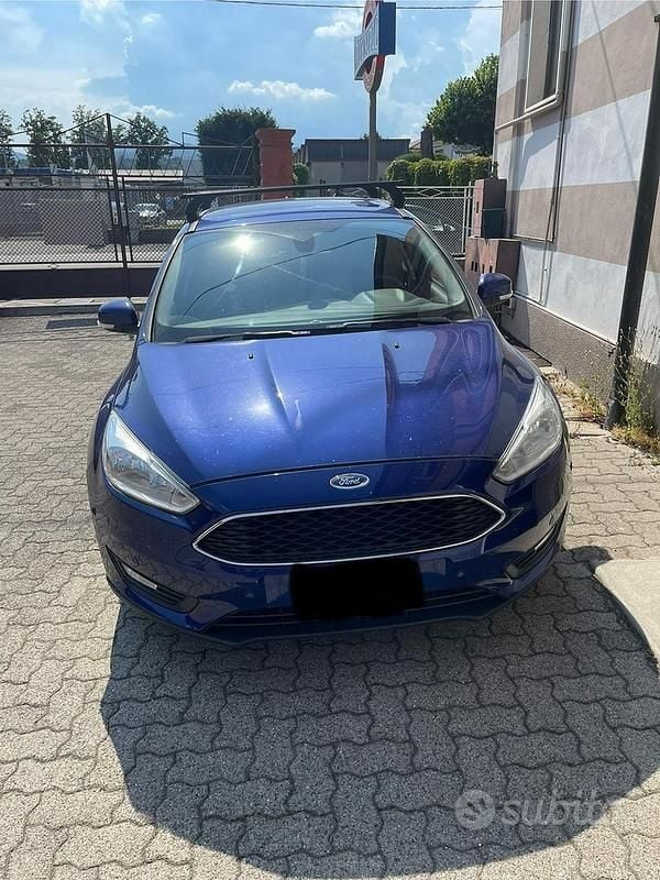 Usata Ford Focus 125 CV (91 kW) 2019 Blu Berlina