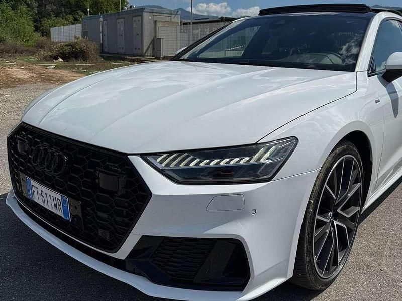 Bianco Usata 2020 Audi A7 Sportback Ambiente Due volumi | 42.000 € - Immagine 1/4