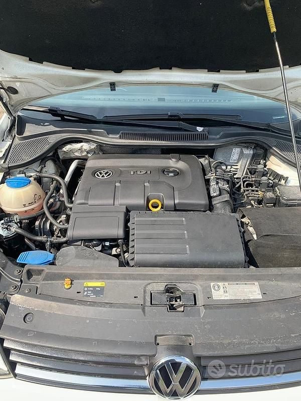 Usata VW Polo Comfortline 90 CV (66 kW) 2014 Bianco Berlina