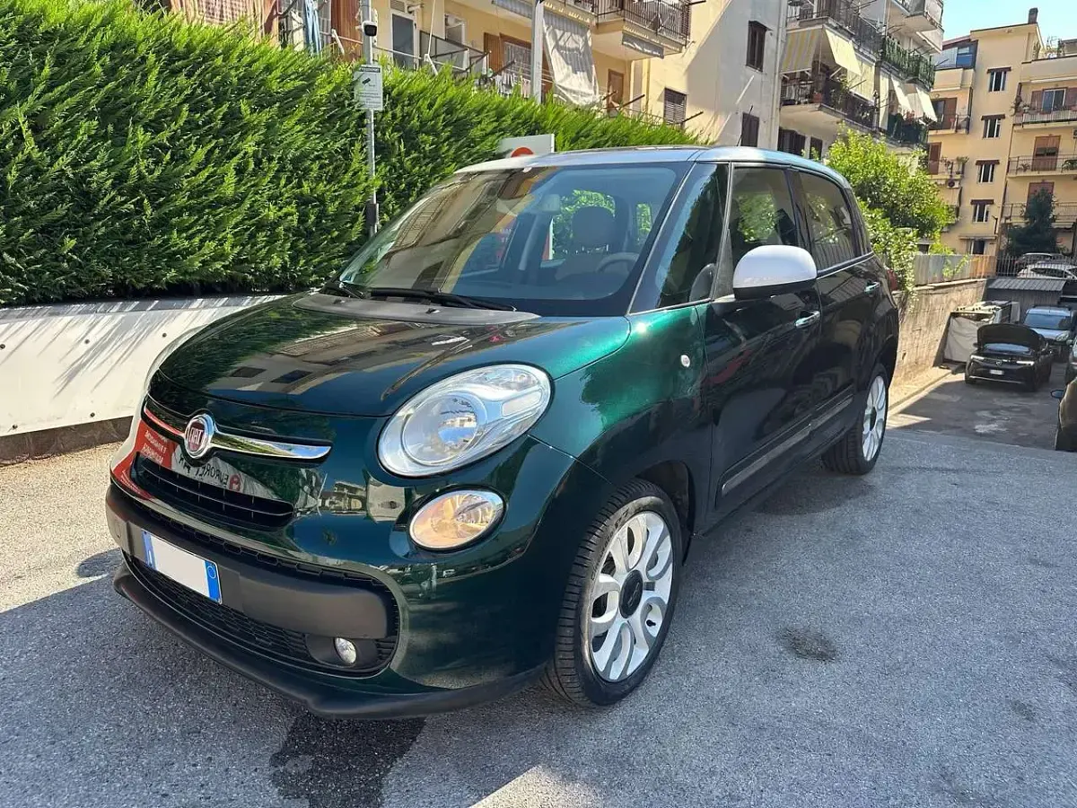Usata Fiat 500L Lounge 105 CV (77 kW) 2014 Verde Monovolume