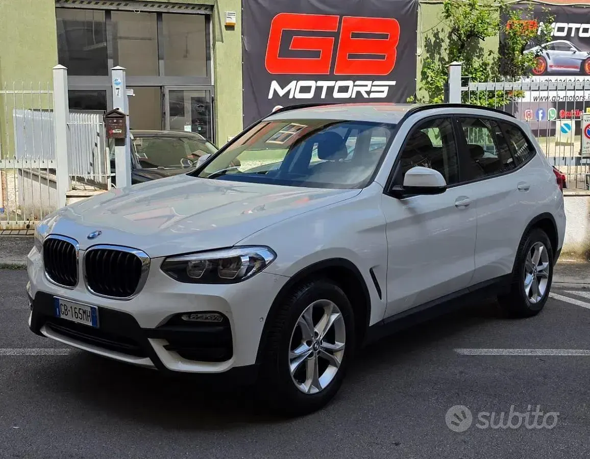Usata BMW X3 Advantage 110 CV (80 kW) 2020 Bianco SUV