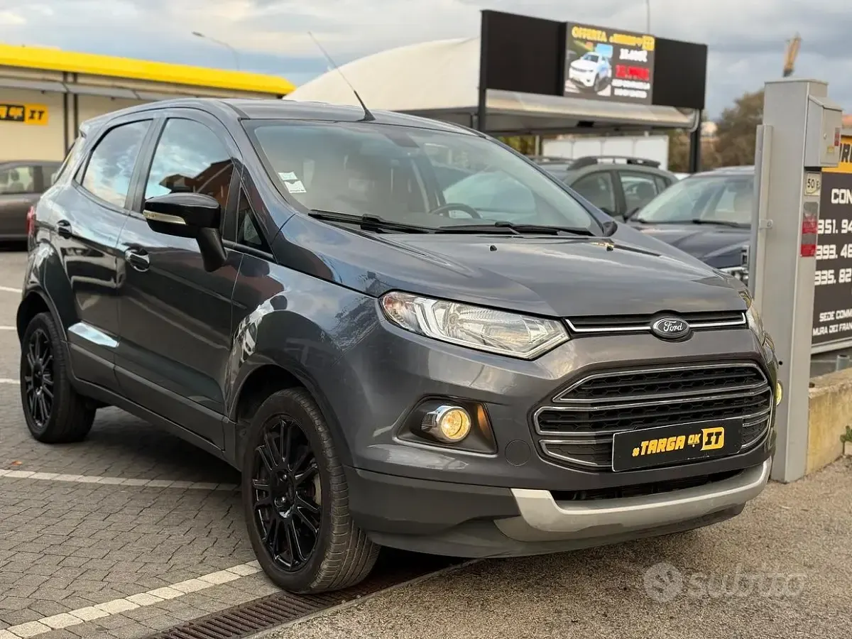 Usado Ford Ecosport Titanium S 140 HP (102 kW) 2017 Cinzento SUV