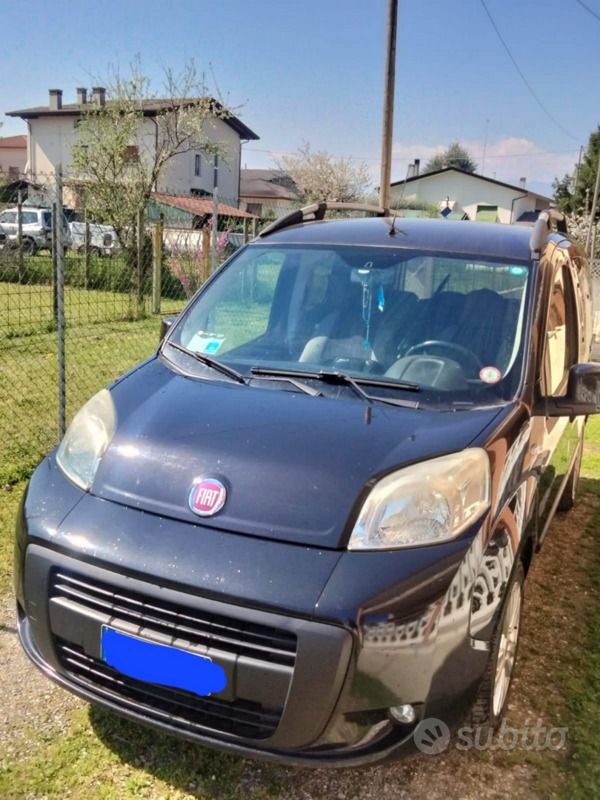 Nero Usata 2015 Fiat Qubo Dynamic Monovolume | 7500 € (Buon prezzo) - Immagine 1/4