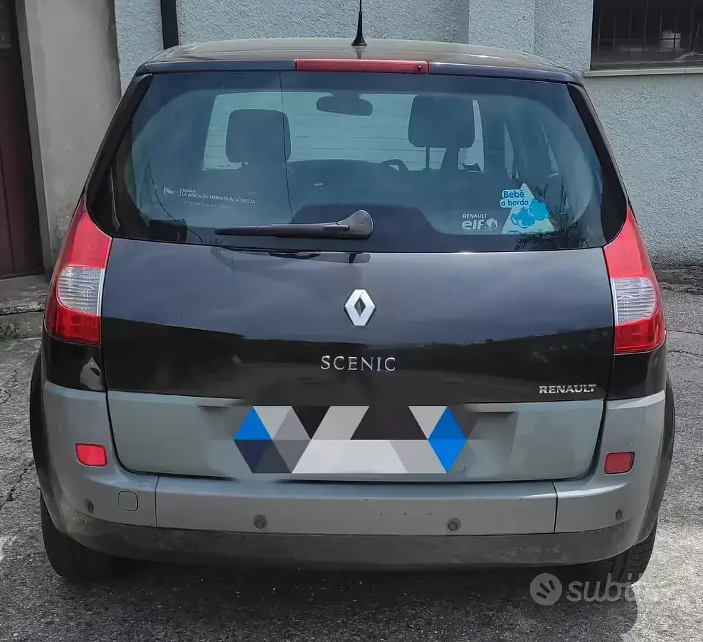 Usata Renault Scenic E-Tech 106 CV (77 kW) 2007 Nero Monovolume