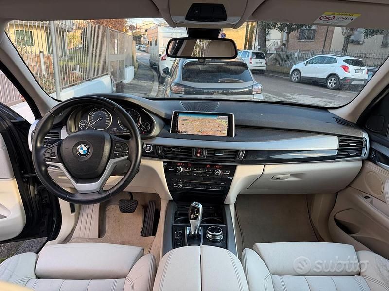 Usata BMW X5 258 CV (189 kW) 2014 Nero SUV