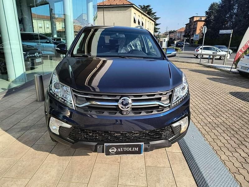 Usata Ssangyong (KGM) Korando Limited 177 CV (130 kW) 2017 Blu/azzurro SUV