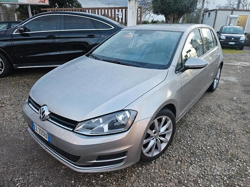 Usata VW Golf VII Highline 110 CV (80 kW) 2015 Grigio Berlina