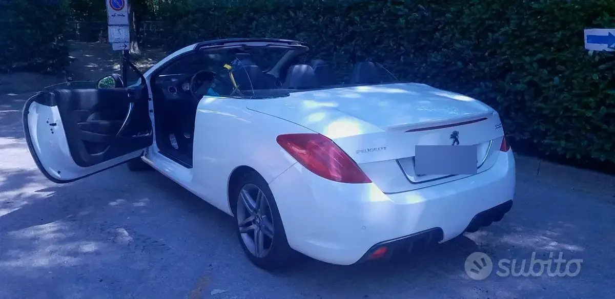 Usata Peugeot 308 CC 120 CV (88 kW) 2012 Bianco Cabrio