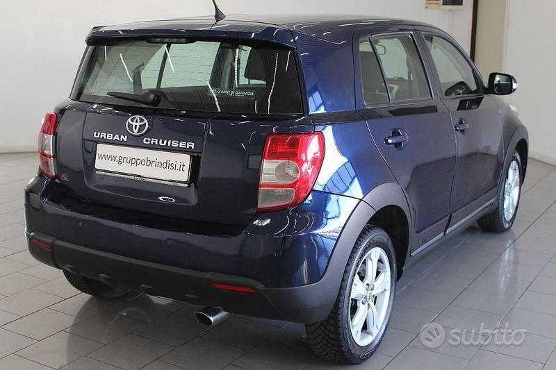 Usata Toyota Urban Cruiser Sol 89 CV (65 kW) 2010 Blu SUV