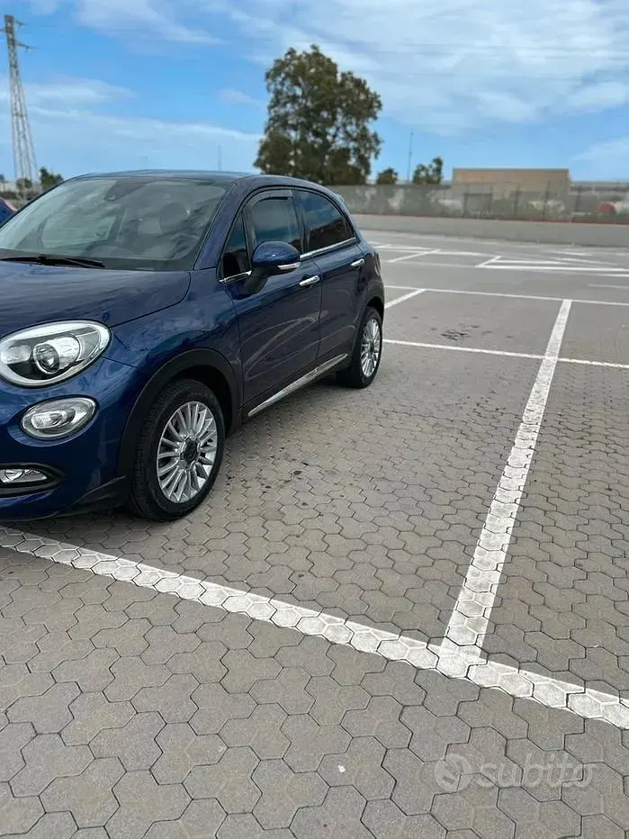 Usata Fiat 500X 120 CV (88 kW) 2017 Blu SUV