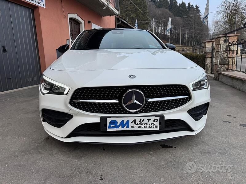 Usata Mercedes CLA200 Shooting Brake Premium 150 CV (110 kW) 2020 Bianco Station wagon