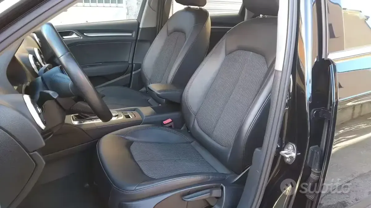 Usata Audi A3 Design 150 CV (110 kW) 2018 Nero Berlina