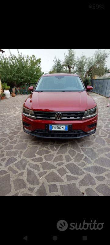Usata VW Tiguan 2017 Rosso SUV