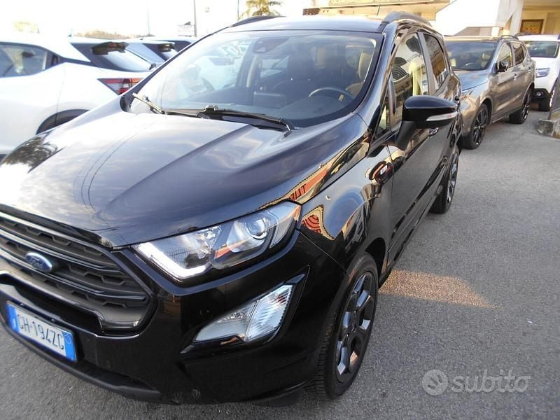 Usata Ford Ecosport ST-Line 125 CV (91 kW) 2022 Nero SUV
